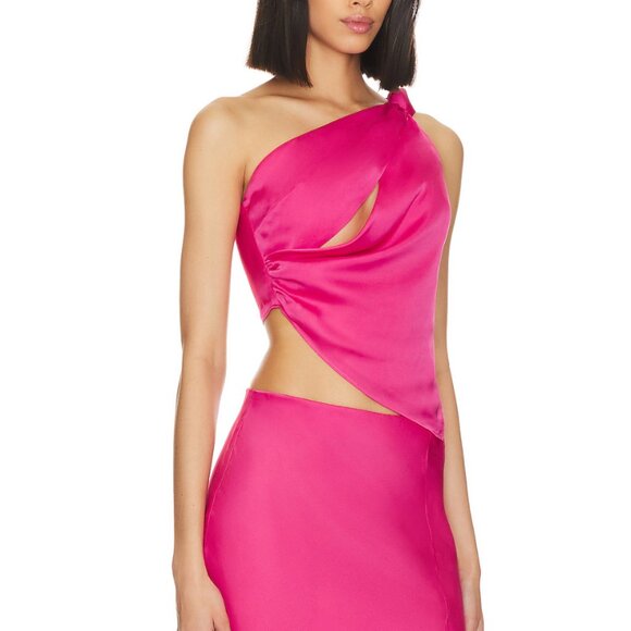 NBD Meera Set – Hot Pink 2-Piece Skirt + Top Coord Set– XXS – NWT from Revolve - Picture 5 of 6